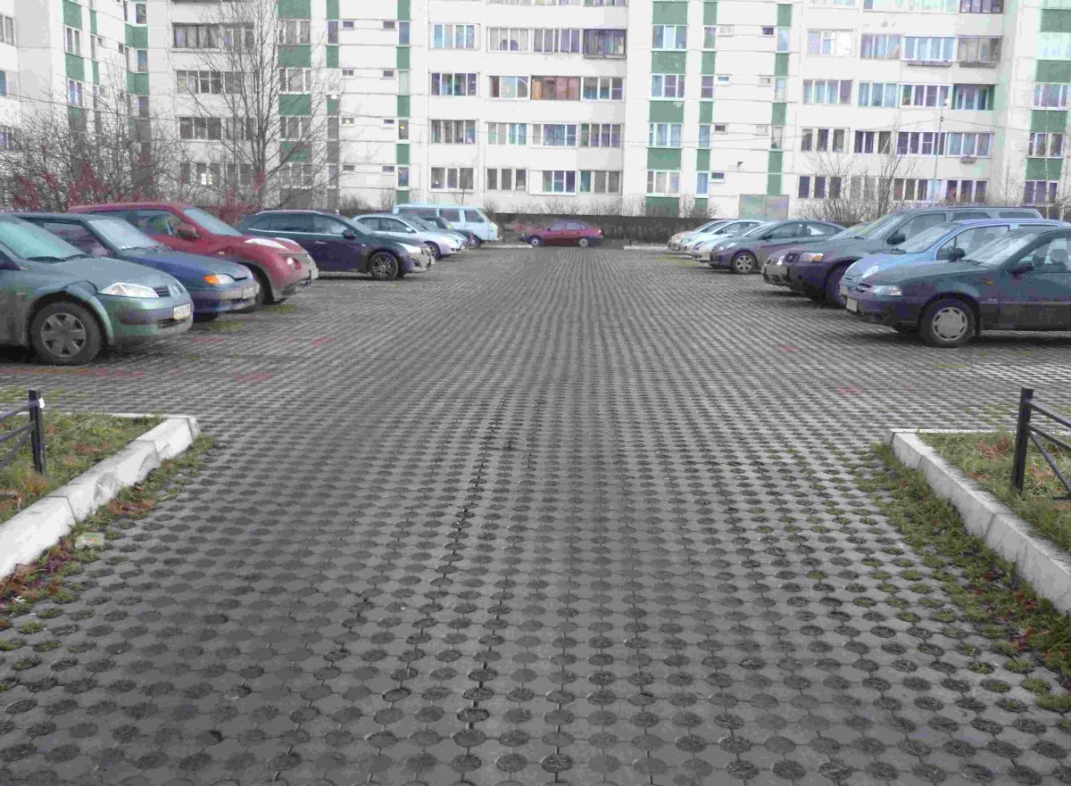 Зеленоград экопарковки у корпуса 815