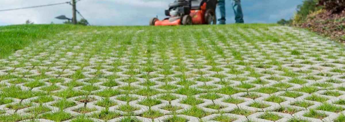 Тротуарная плитка экопарковка