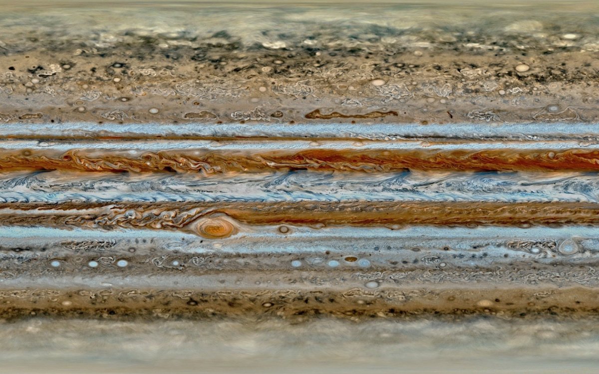 Текстура Юпитера в 4k