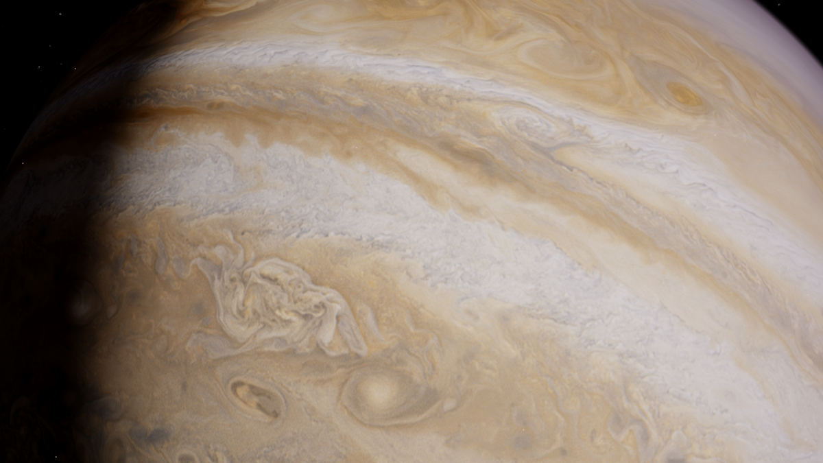 Карта Юпитера