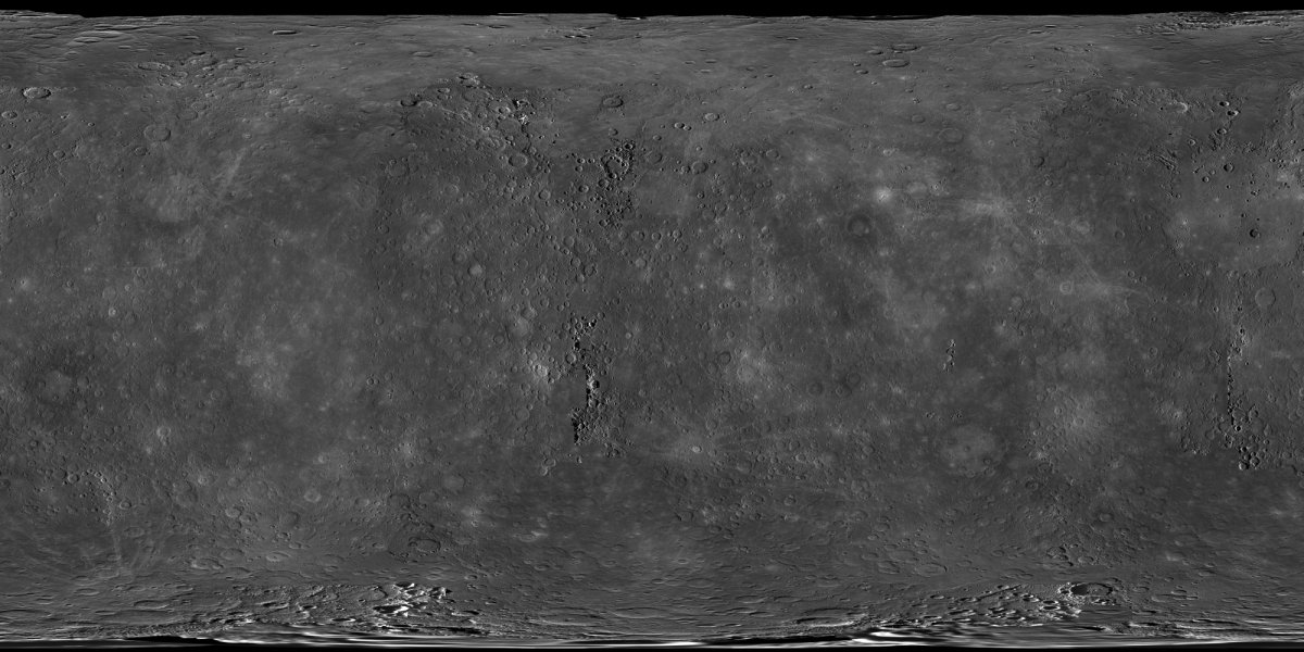 Карта поверхности планеты Венера