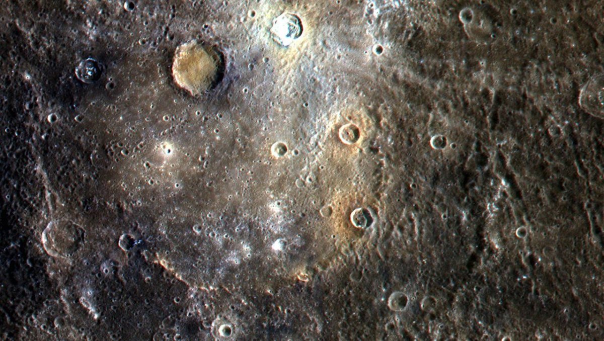 Меркурий кратеры