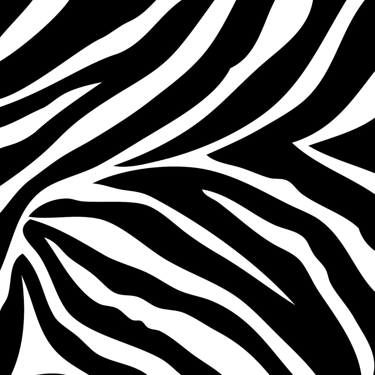 Фактура шерсти зебры