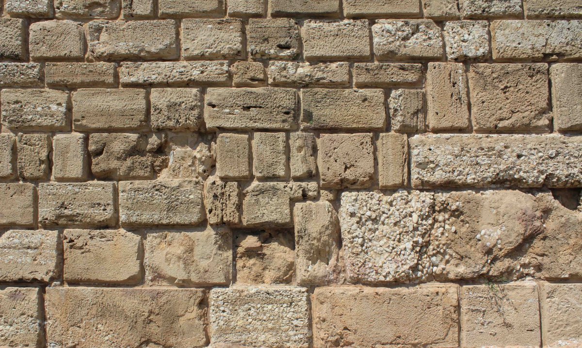 Крымский ракушняк забор