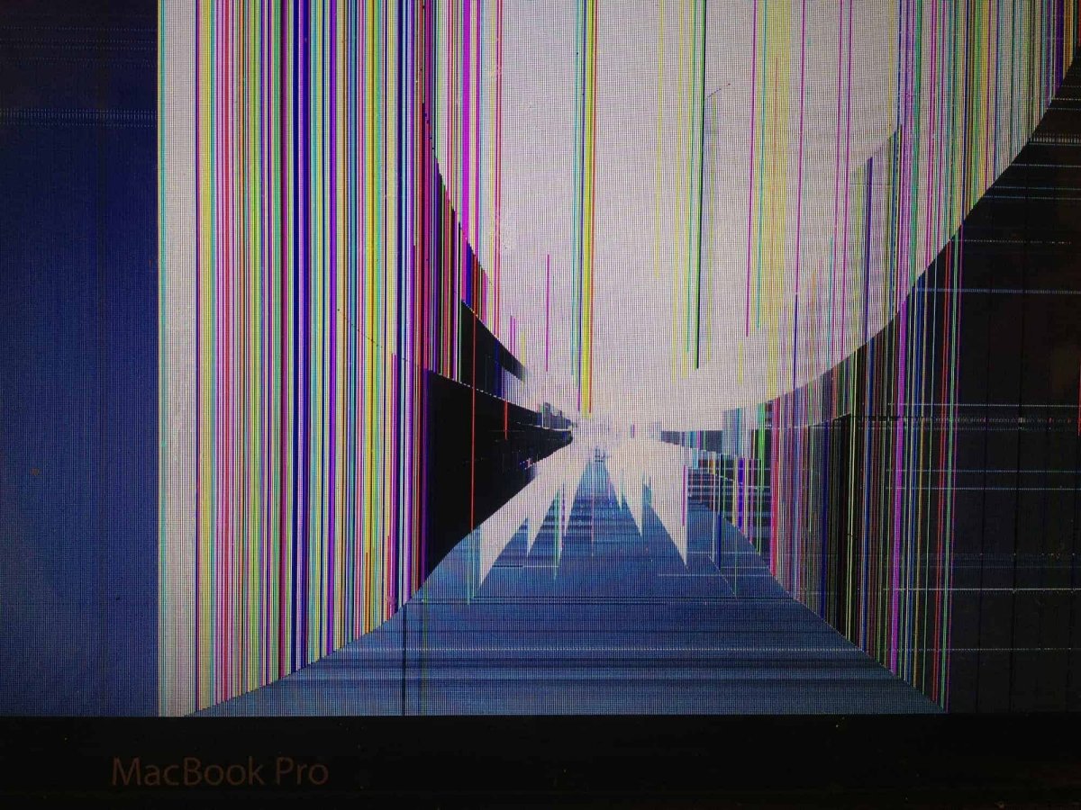 Экран телевизора без сигнала