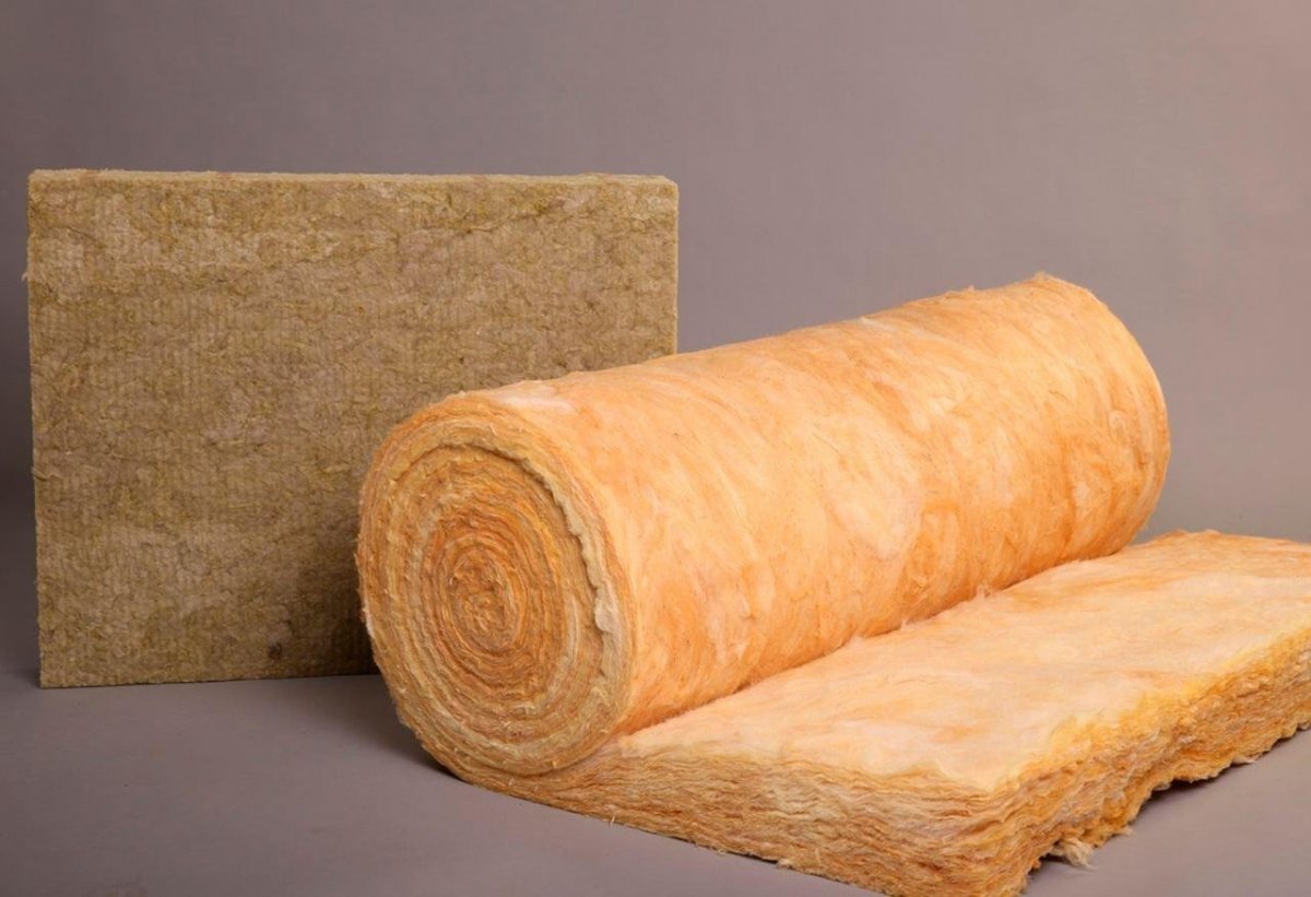 Текстура утеплителя вата