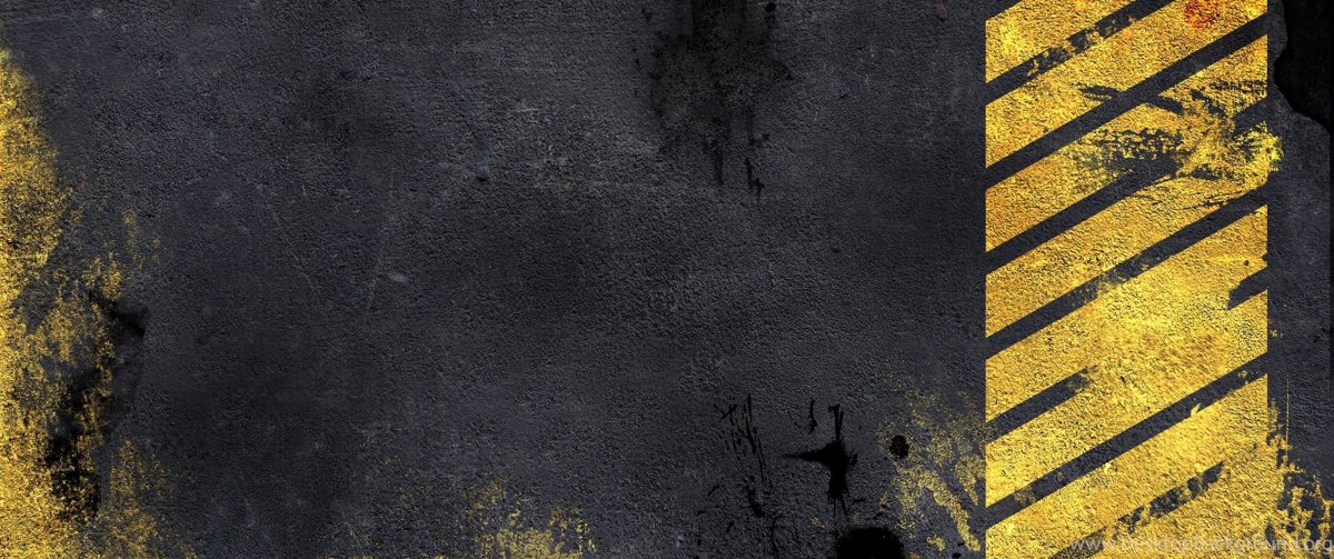 Желто черная абстракция