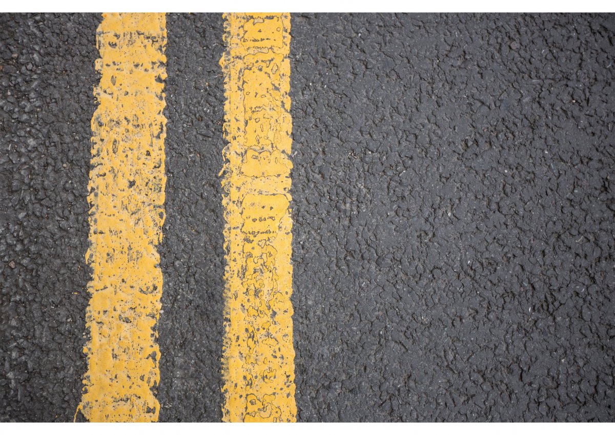 Текстура белая линия на дорогах