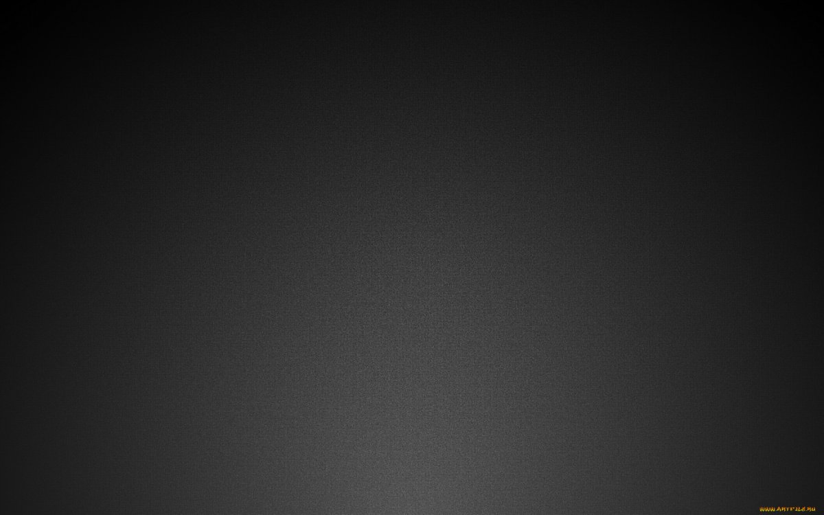 Черный однотонный