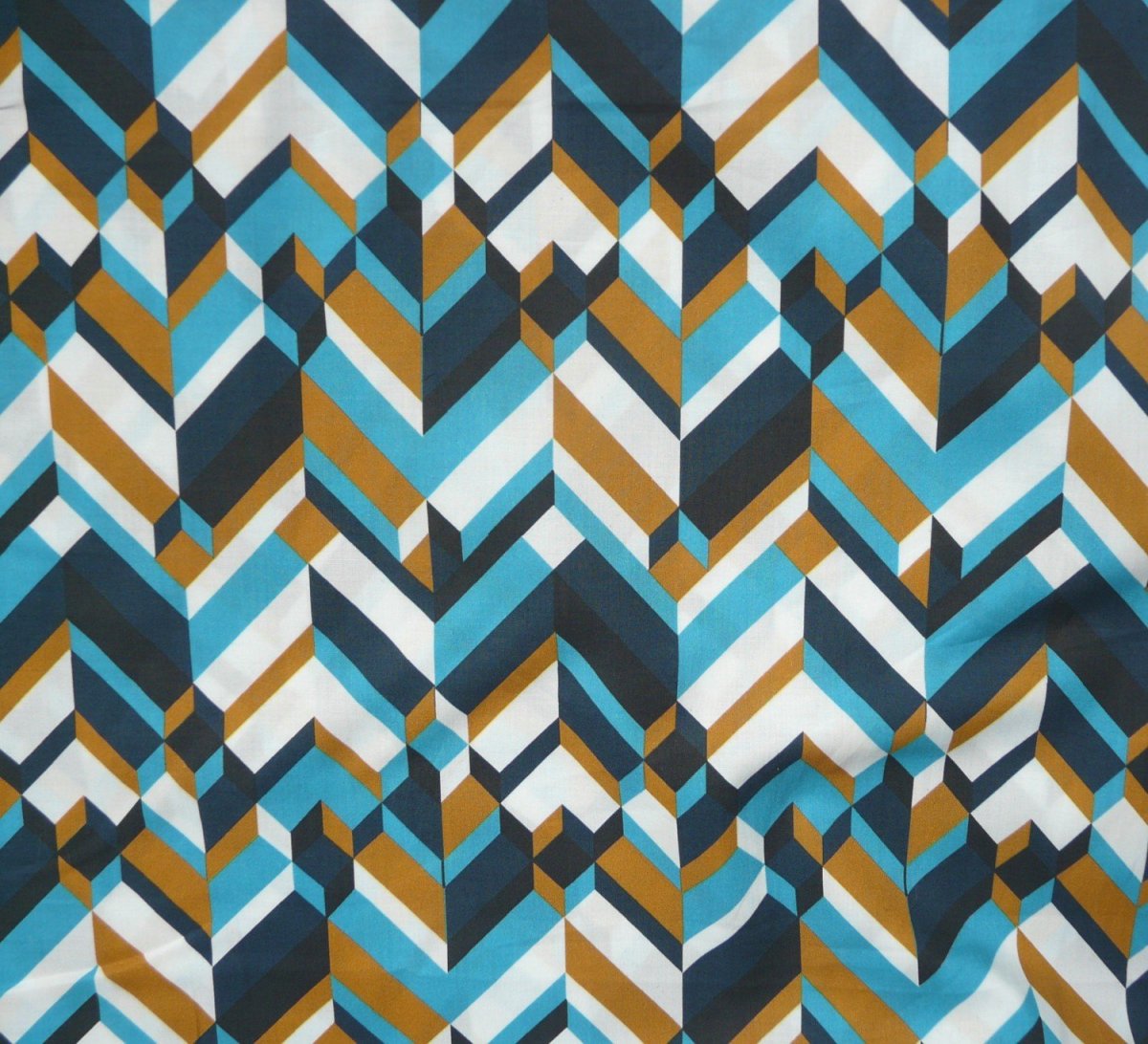 Геометрическая текстура ткани