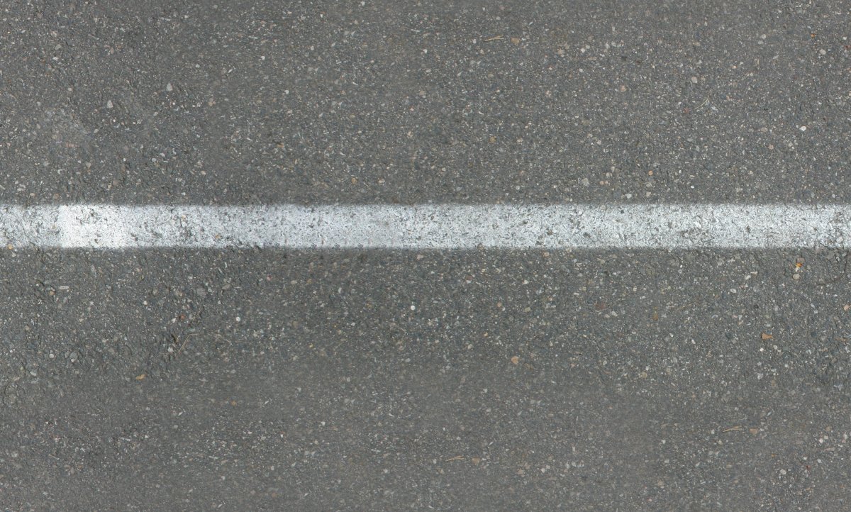 Текстура дороги с разметкой