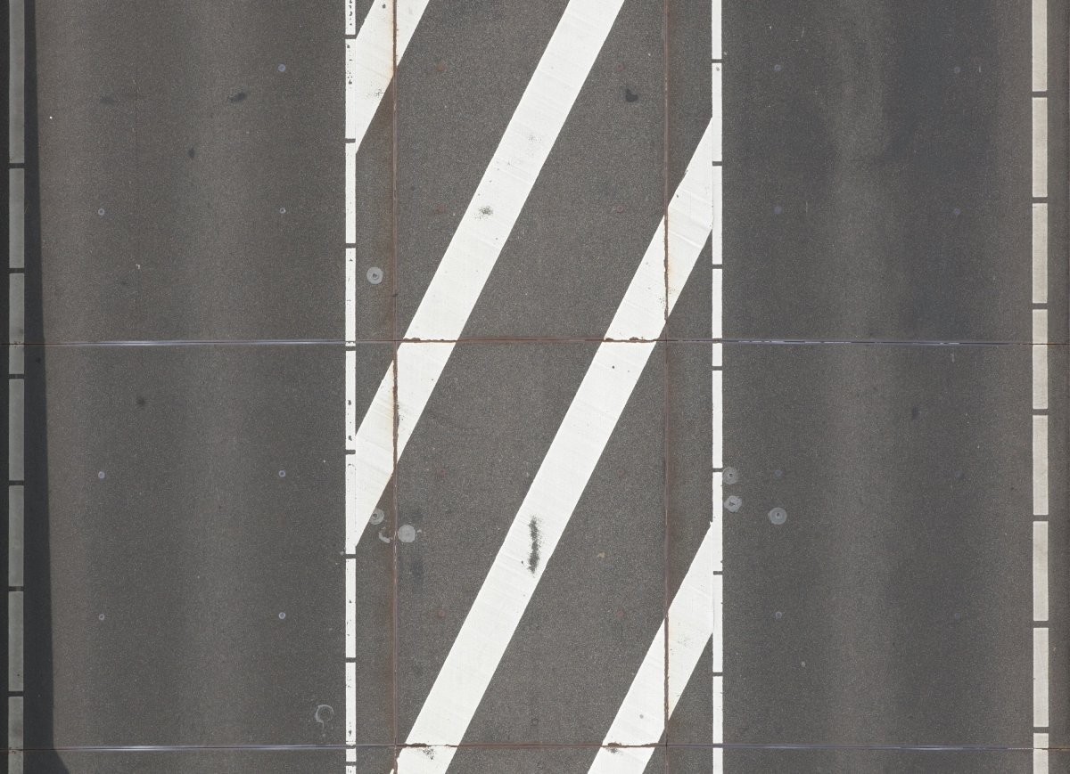 Асфальт с разметкой