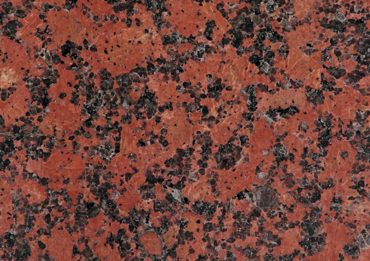 Текстура красного гранита