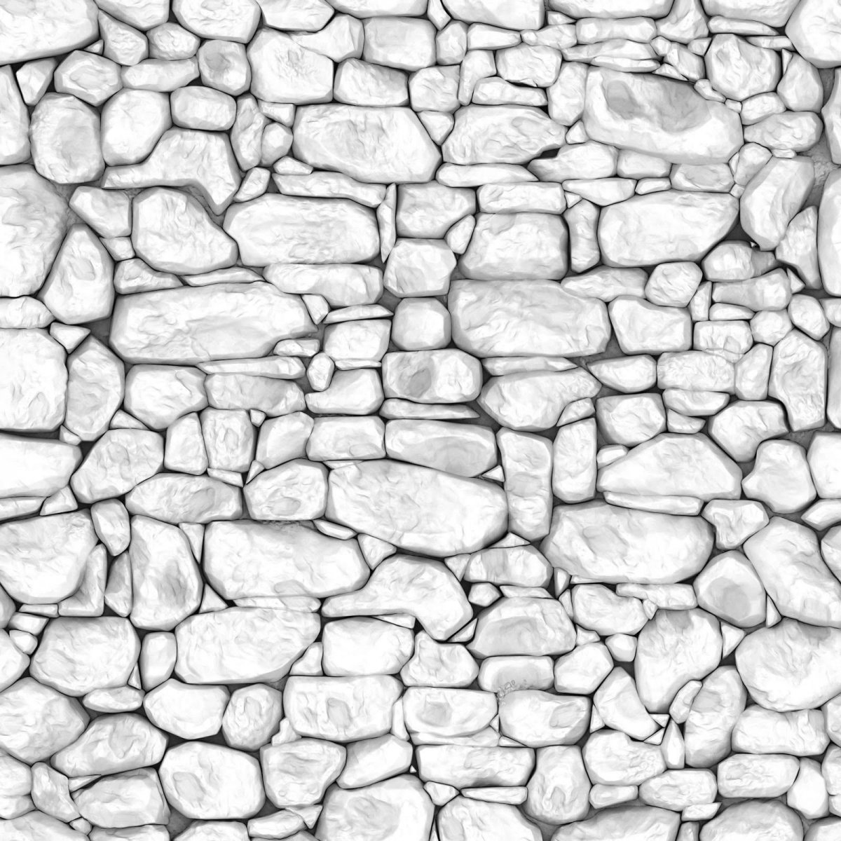 Текстура камня черно белая