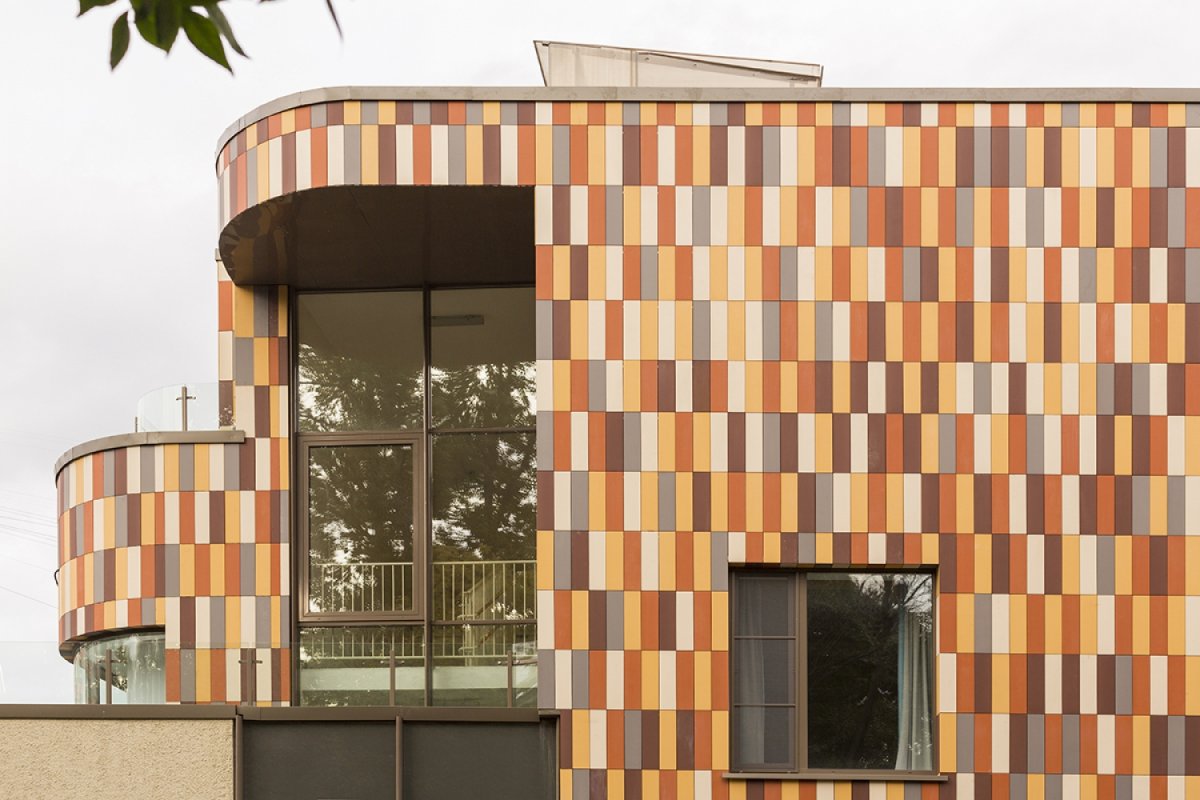 Бесшовная текстура композита для фасада