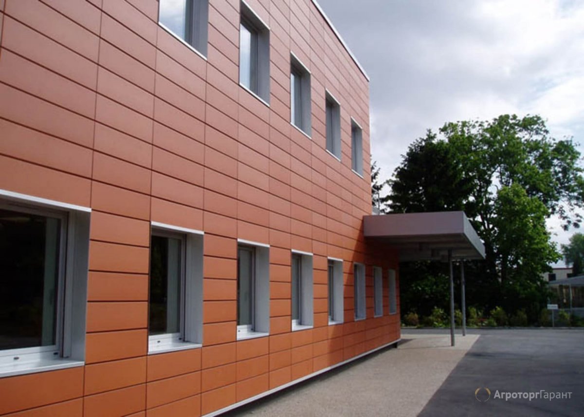 Фасад металлокассеты + сэндвич