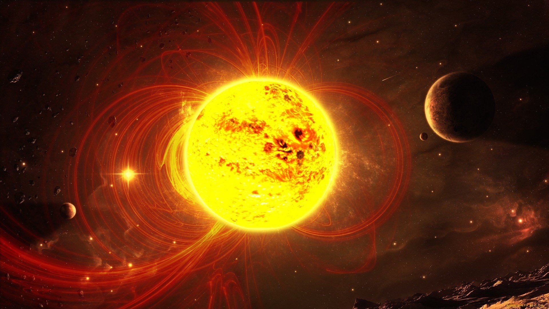 Солнце мс. Солнце звезда солнечной системы. Солнце в космосе. Солнце Планета. Космос солнце и планеты.