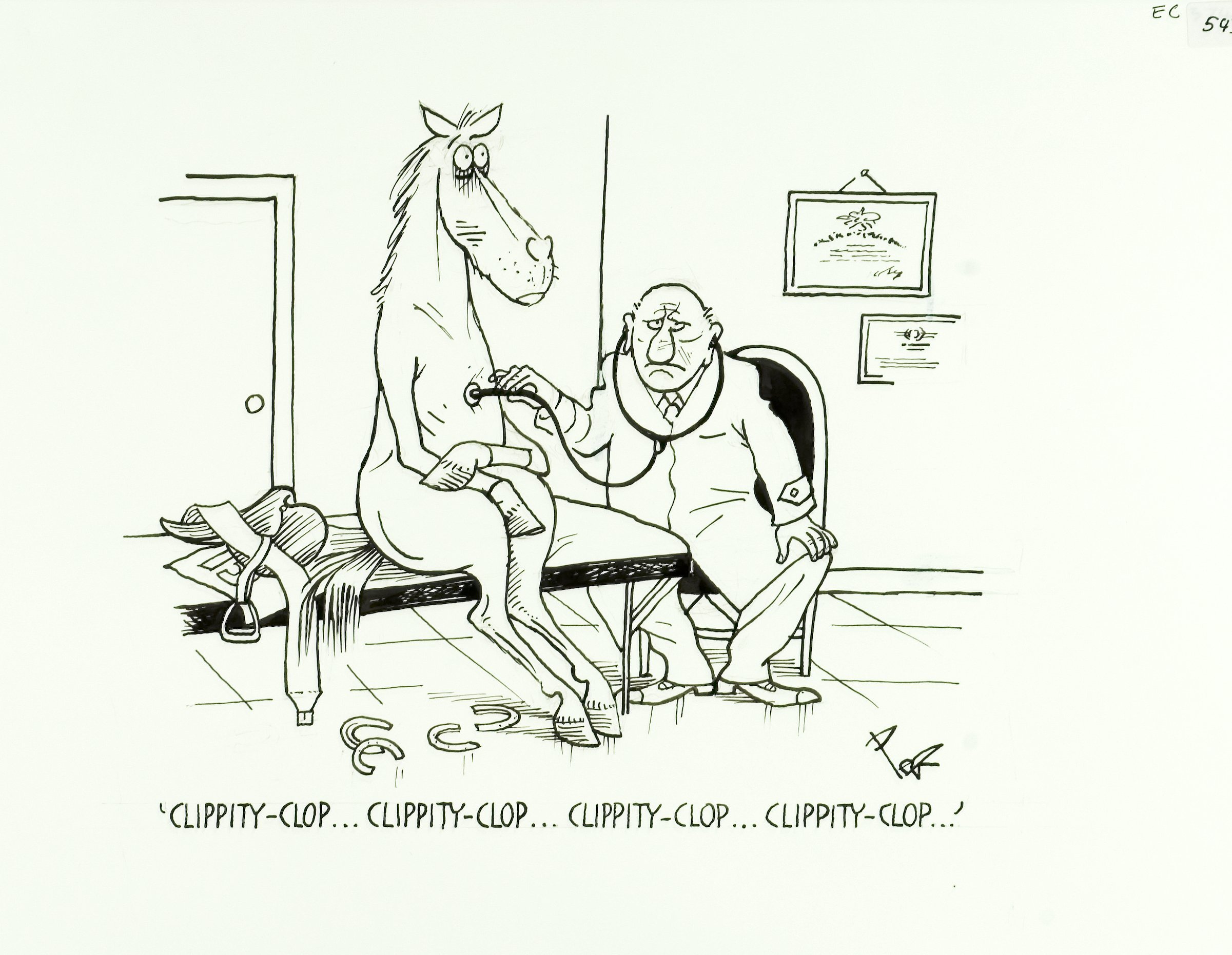 Ветеринар карикатура
