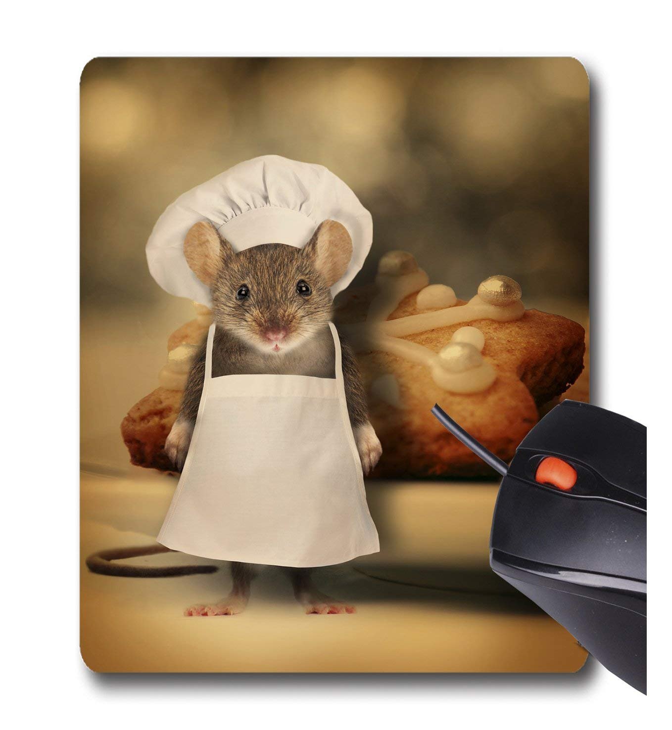 Включи где мышь. Крыса в поварском колпаке. Мышонок повар. Мышь на кухне. Крыса в колпаке повара.