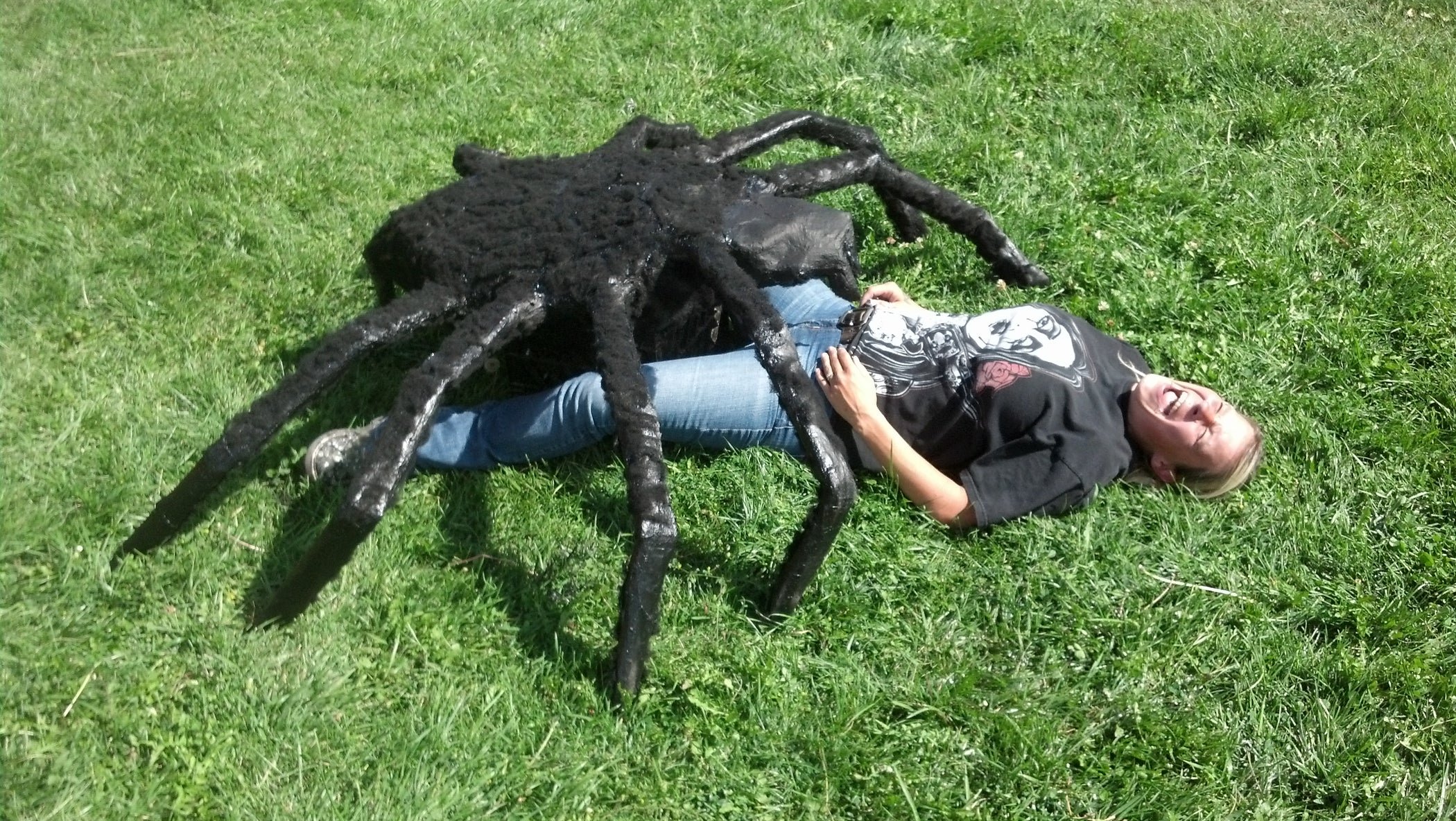 Большие пауки размером с человека