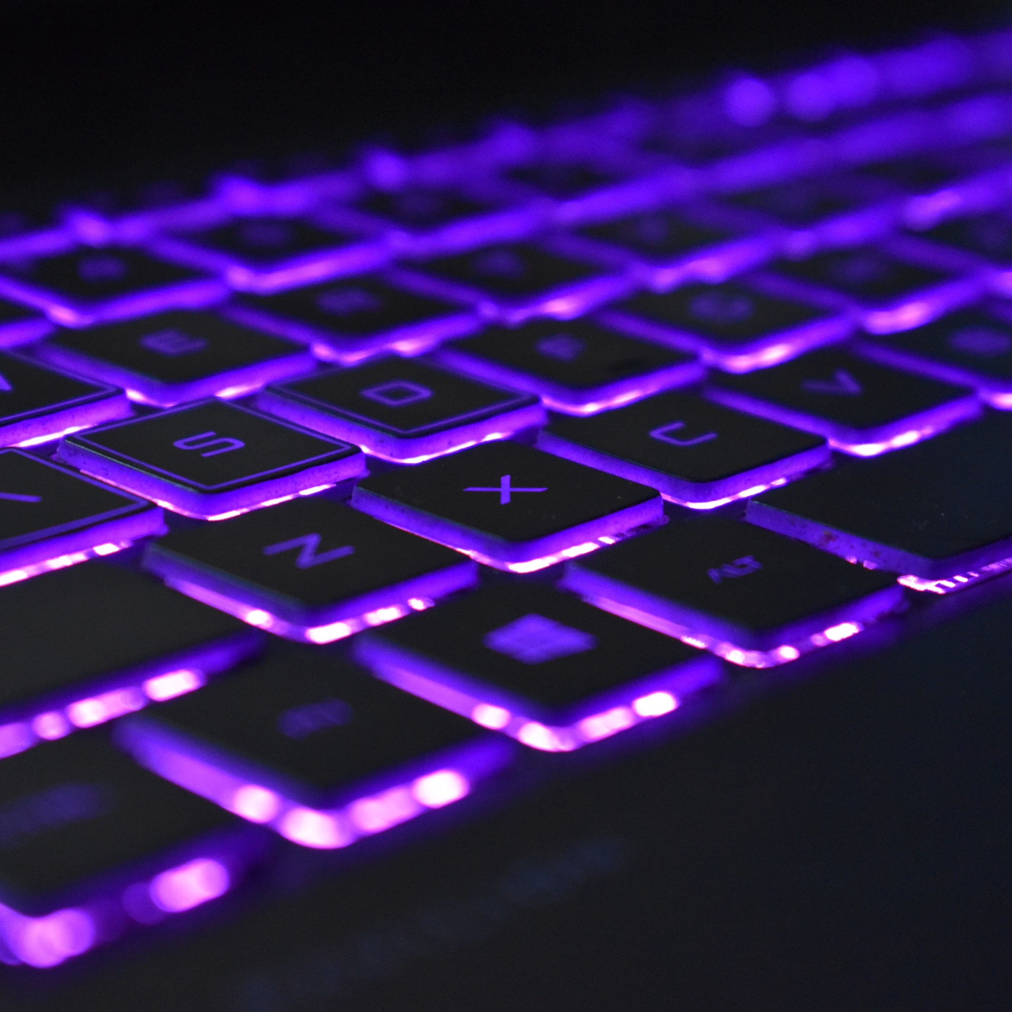 Красивая подсветка клавиатуры