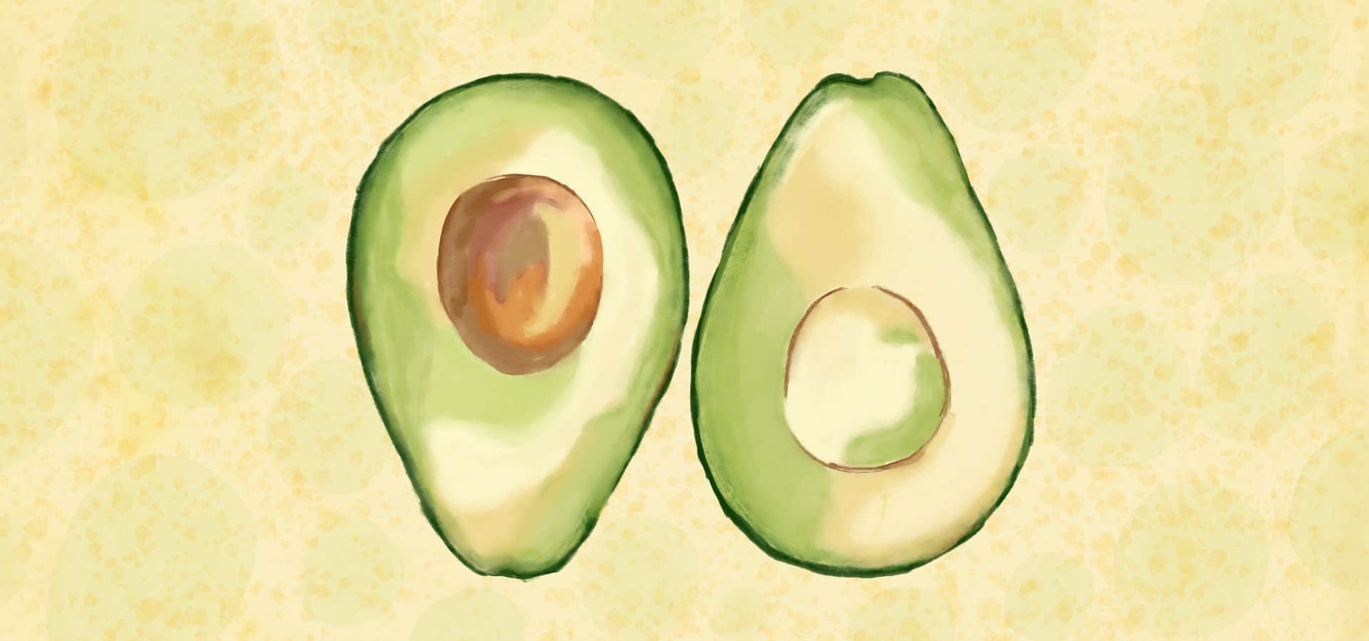 Картинки авокадо на обои