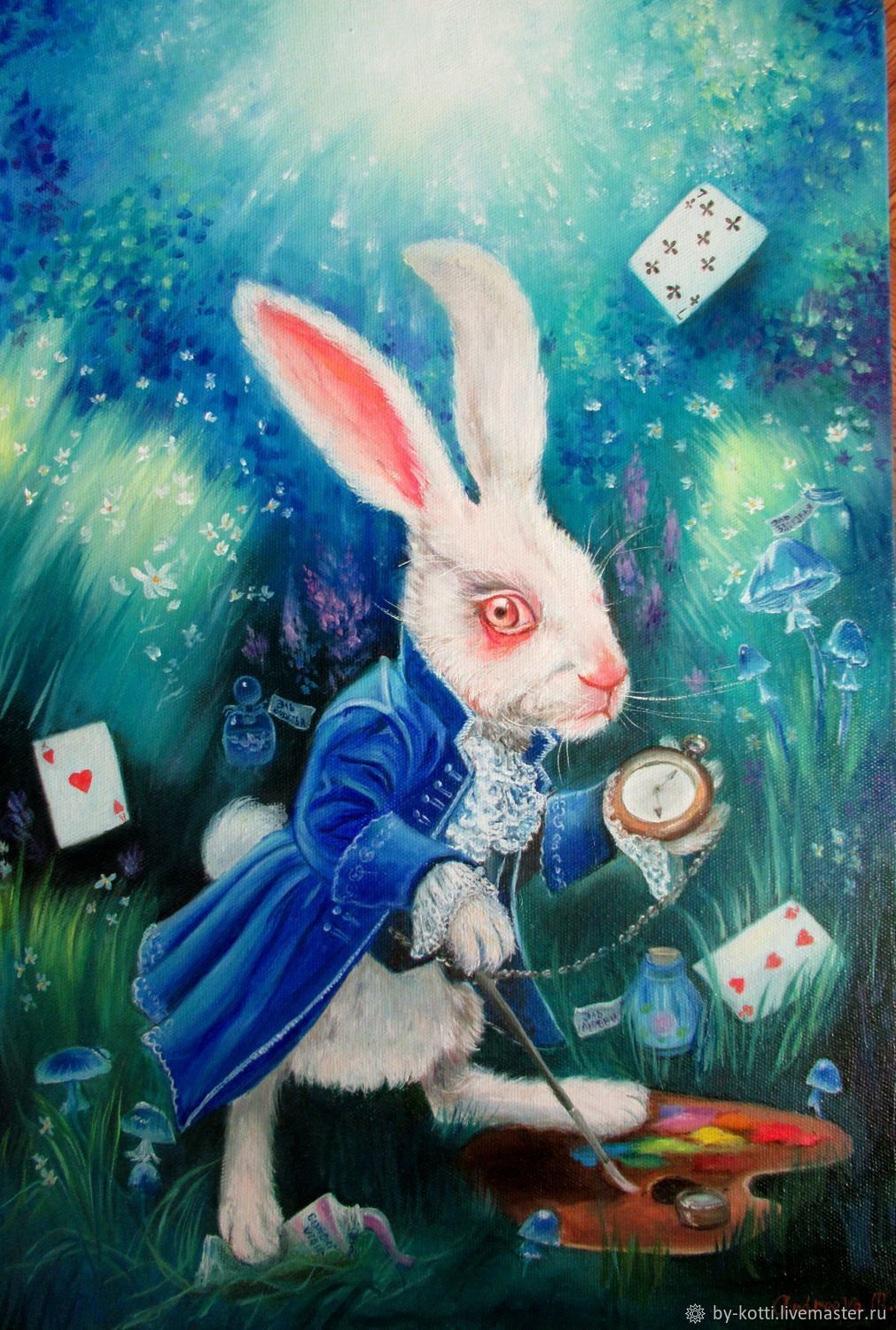 Белый кролик из Алисы