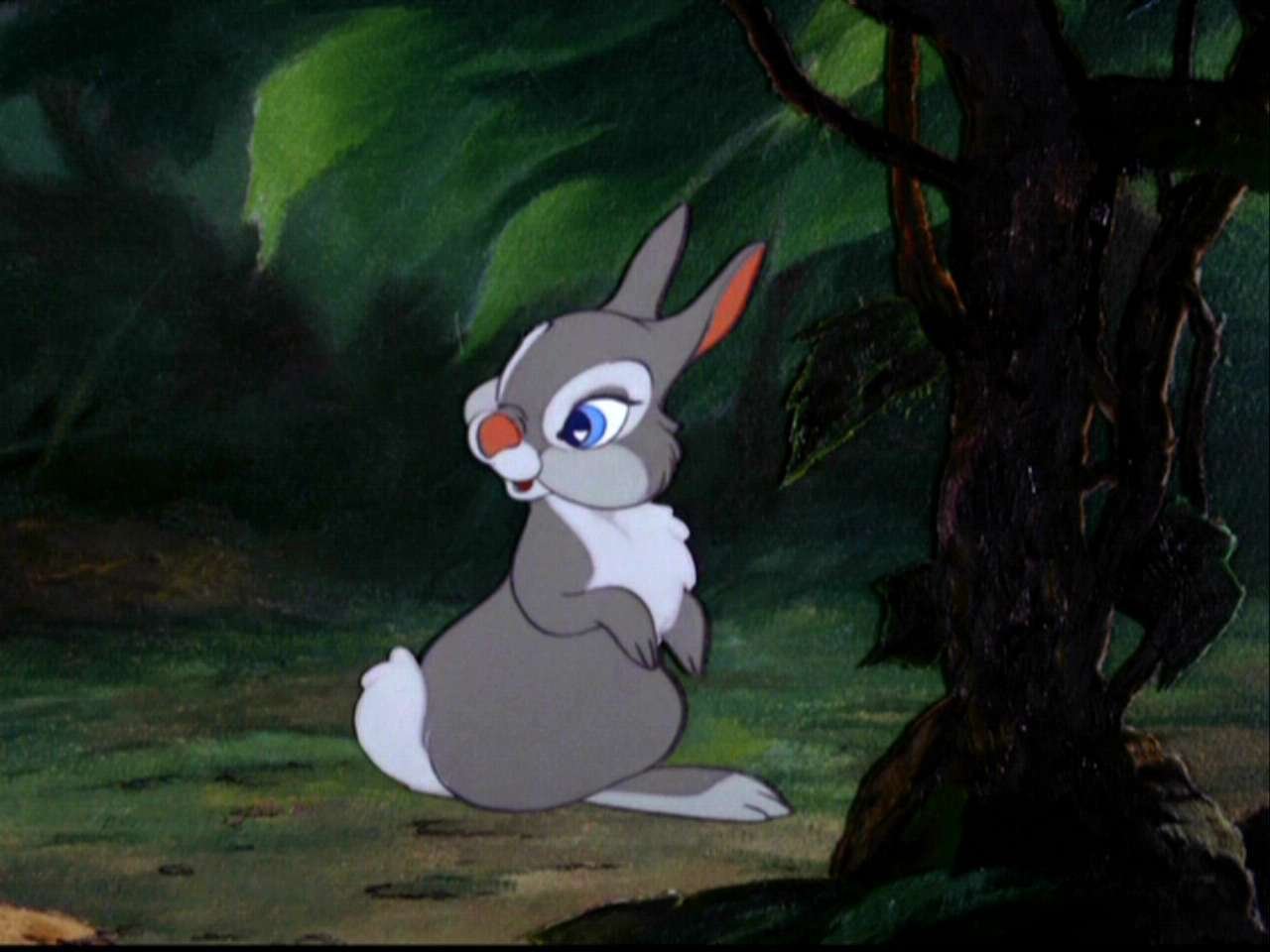 Бэмби мультфильм кролик