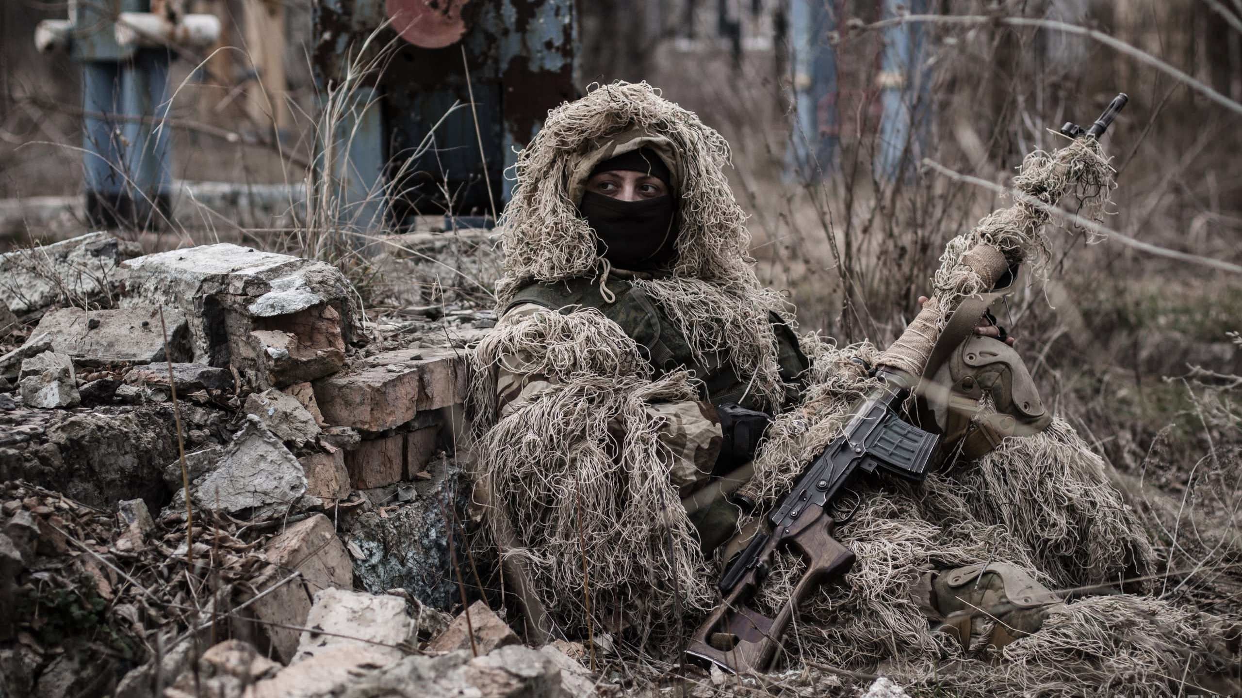 Война на Донбассе снайперская