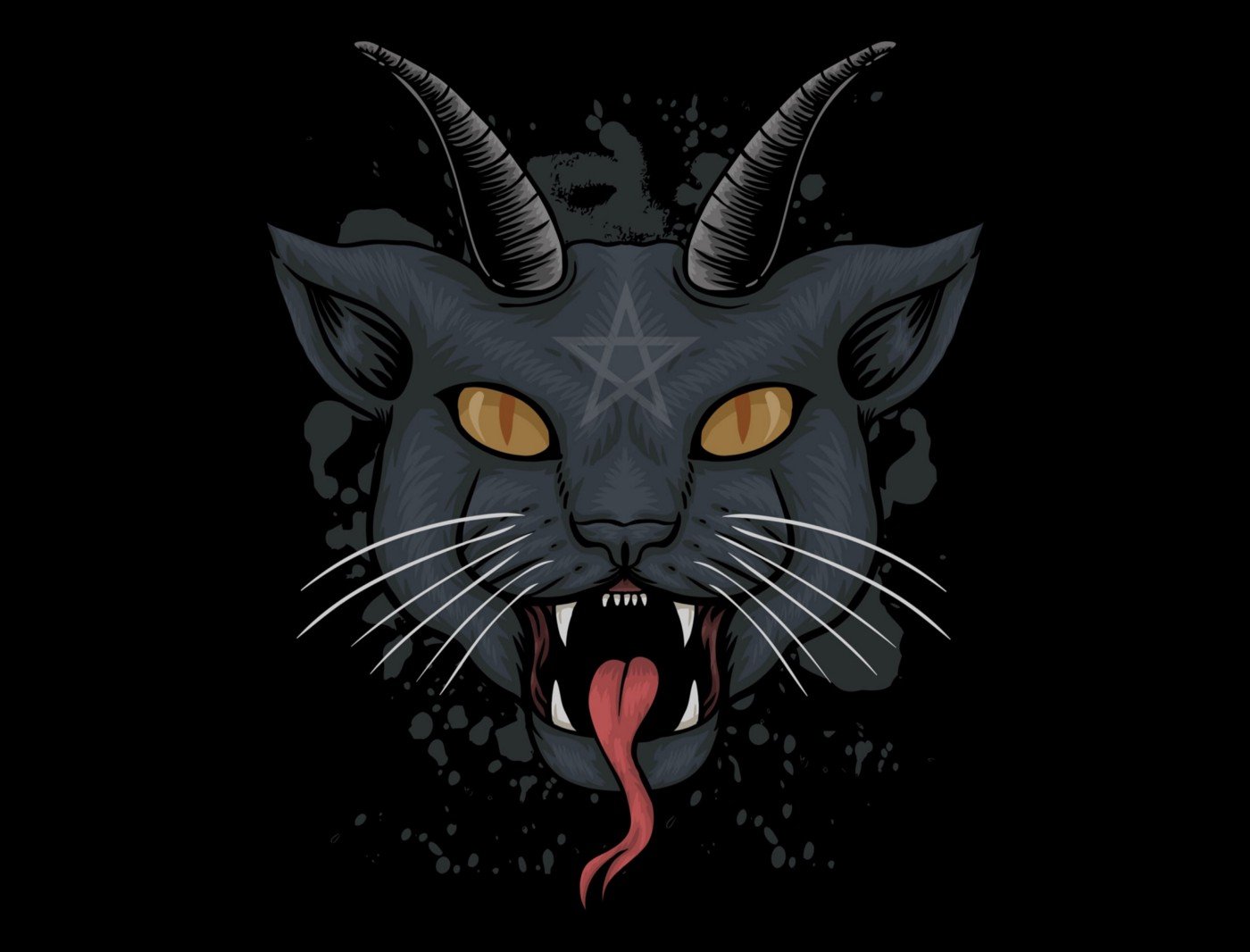 Кот сатанист