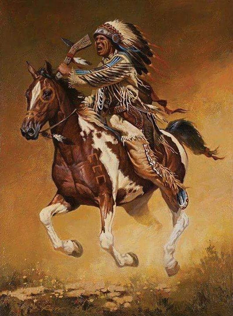 лошади индейцев фото