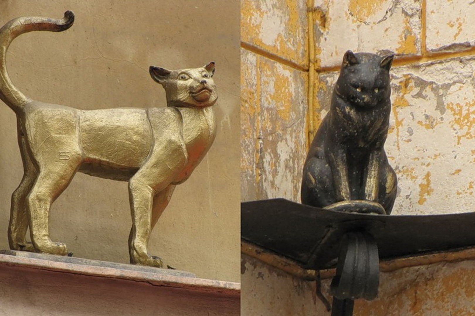 коты памятники санкт петербурга