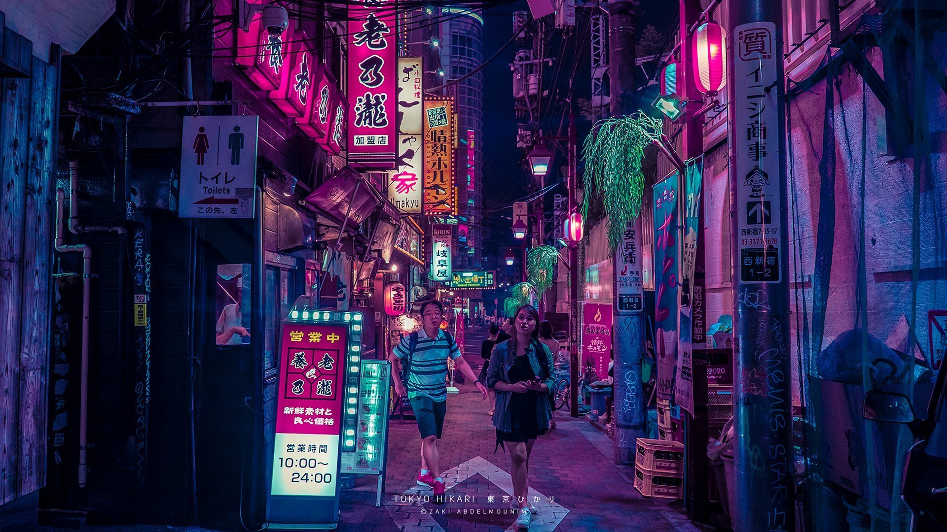 Tokyo night cyberpunk фото 13