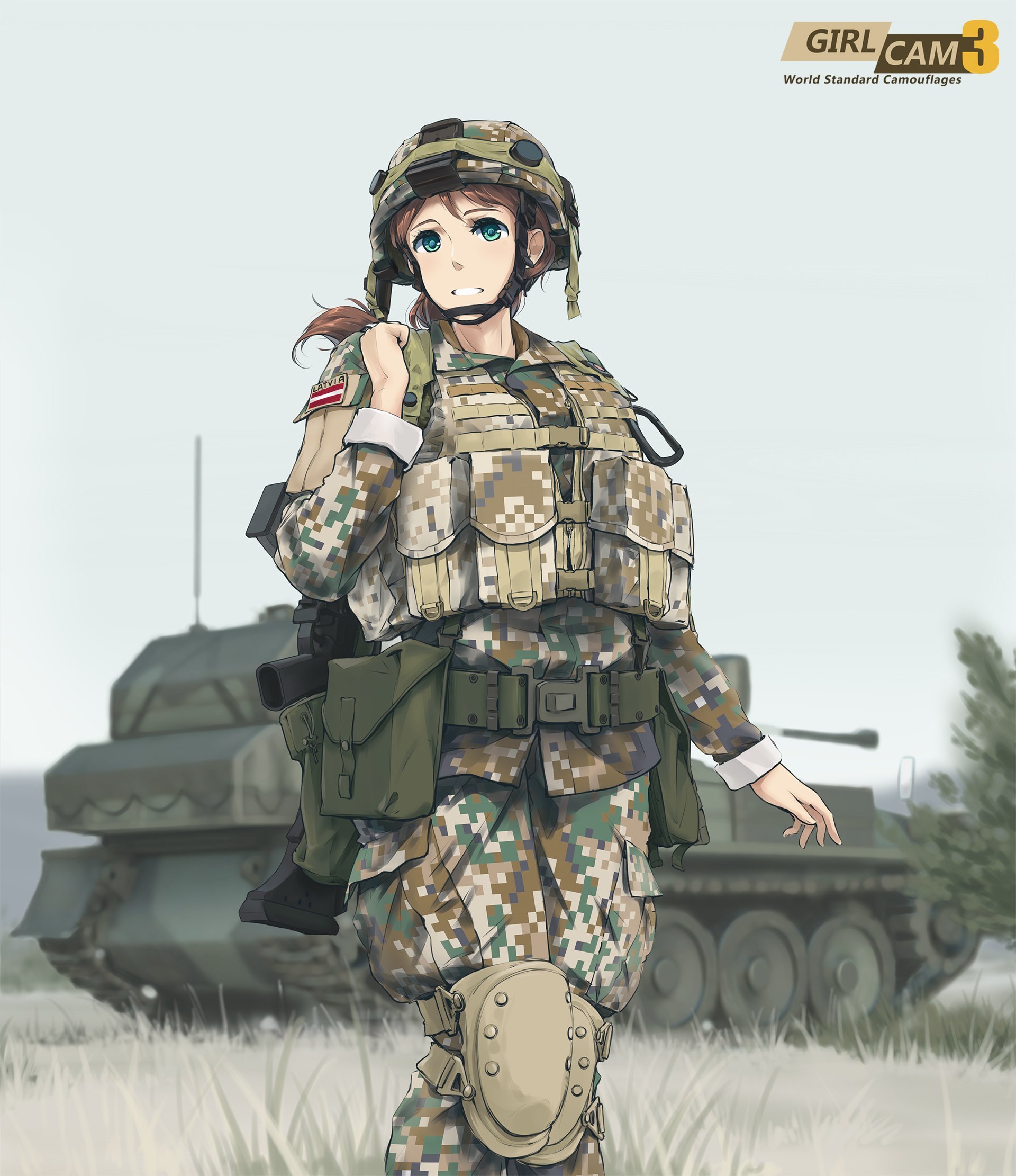 Военные девушки арты