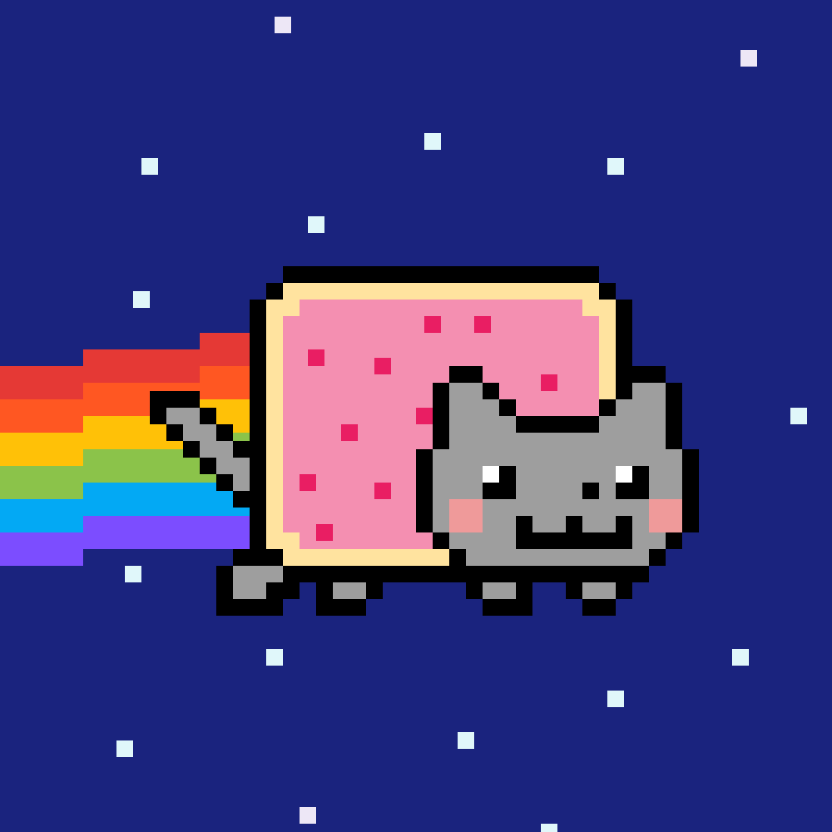 Кот с радугой игра