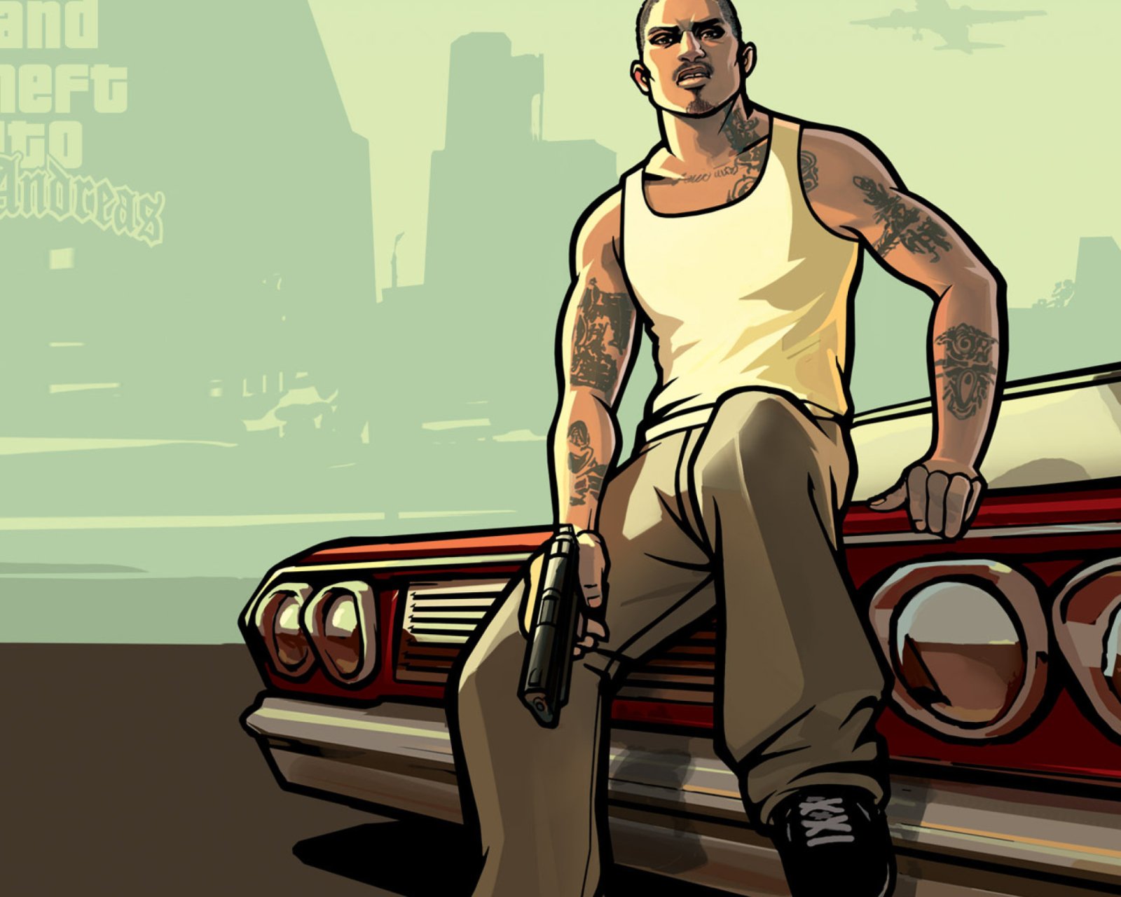 Сан андреас 10. Grand Theft auto: San Andreas. ГТА картина San Andreas. ГТА санандрес персонажи.