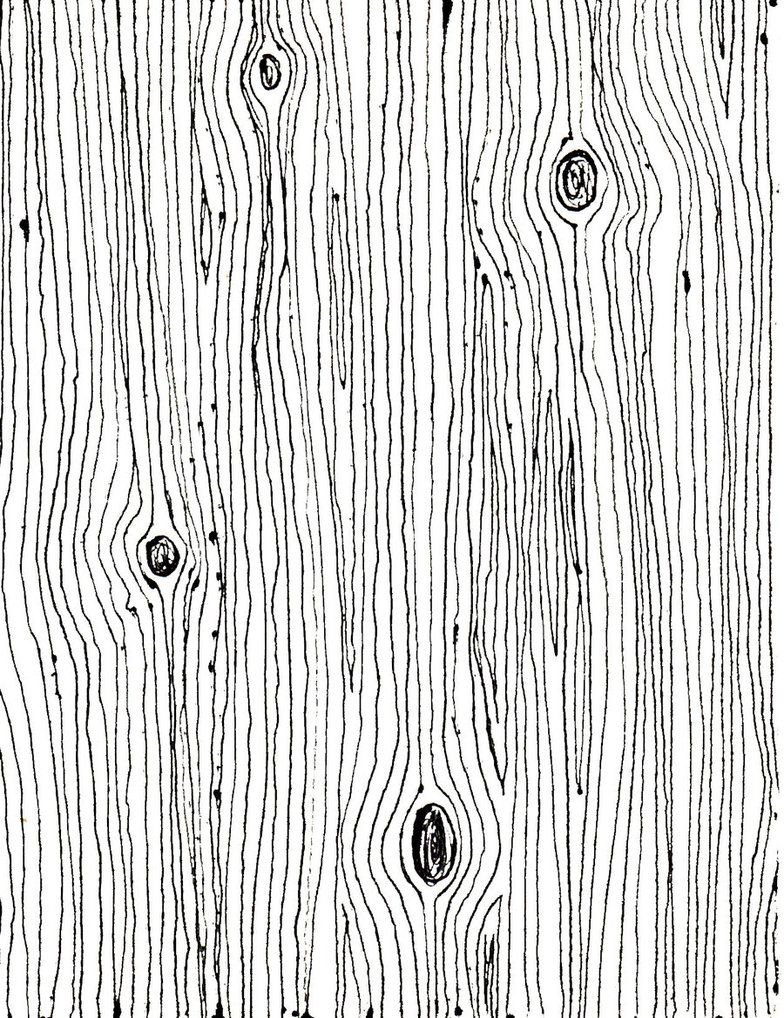 Текстура дерева карандашом