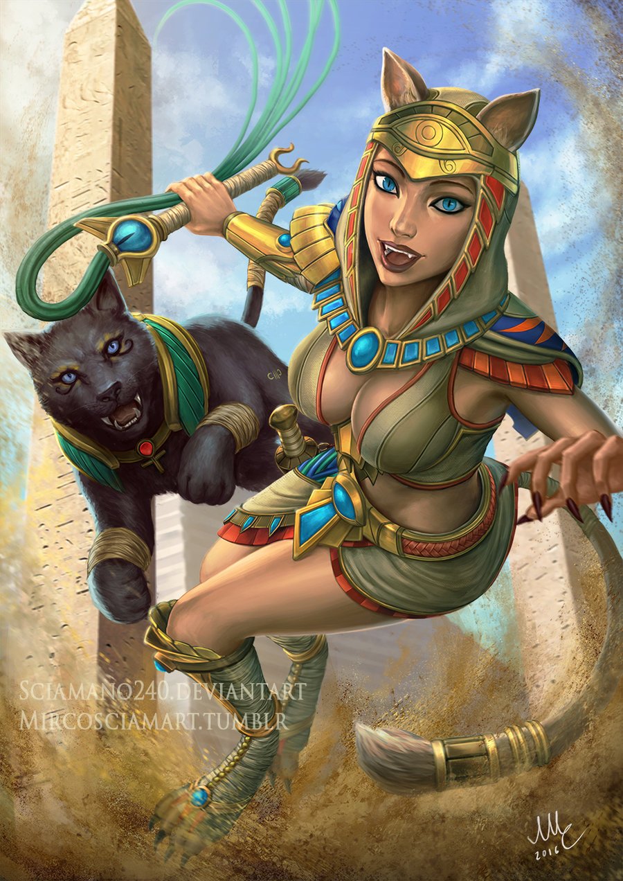 Bastet богиня Египта