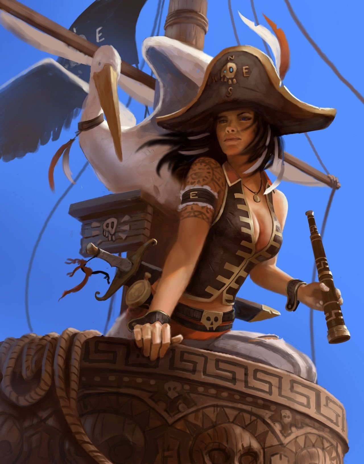 Девушка пиратка. Bob Kehl Pirate Art. Девушка пират. Красивые девушки пиратки. Девушки пираты фэнтези.