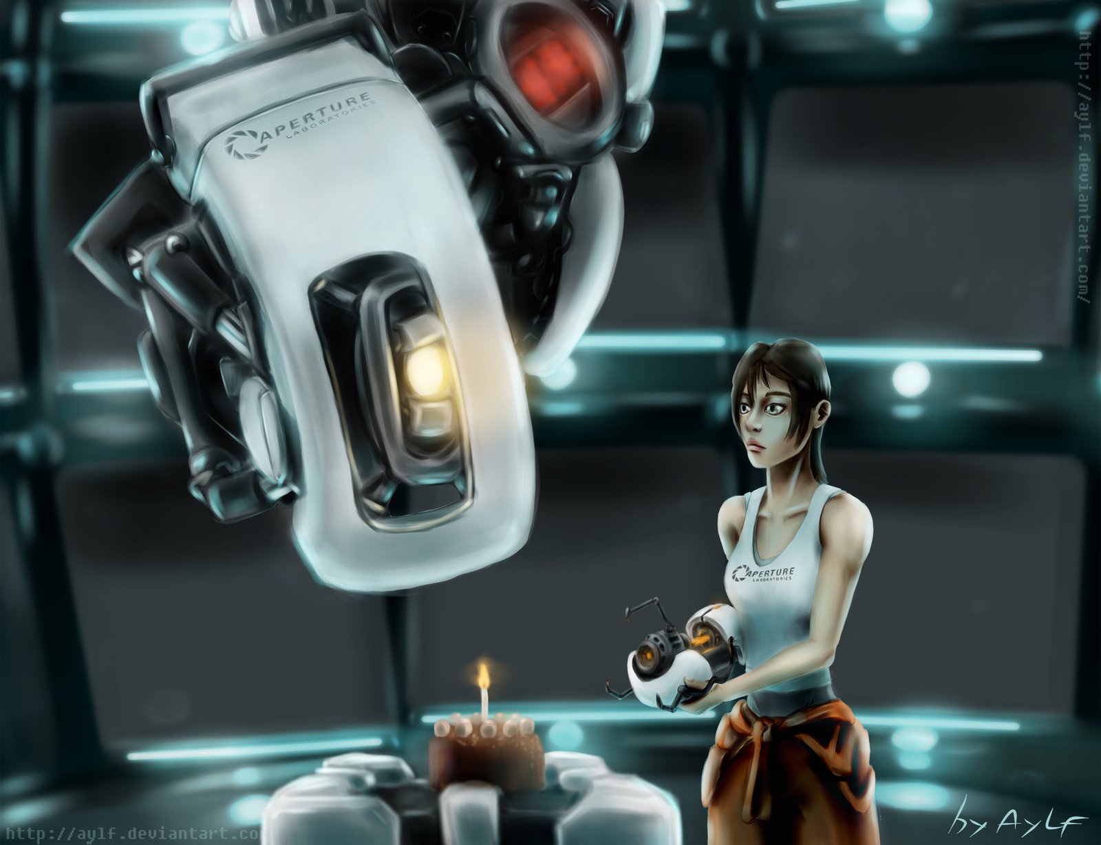 Want you gone portal 2 fan made video на русском фото 87