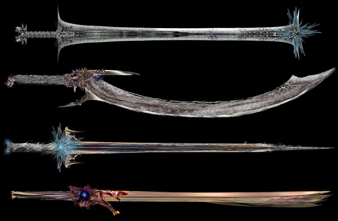 Ледяной двуручный меч