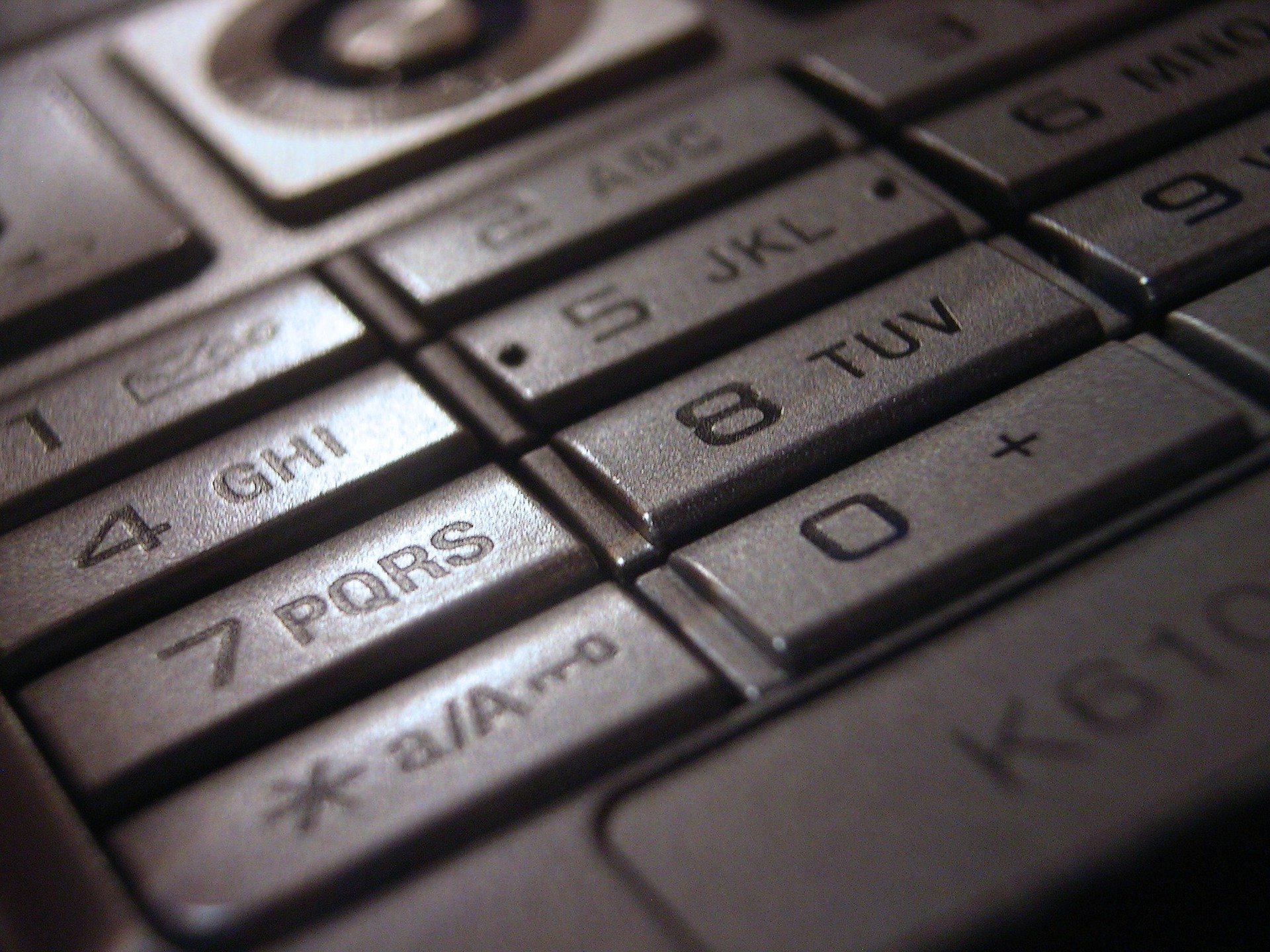 Клавиатура кнопочного телефона