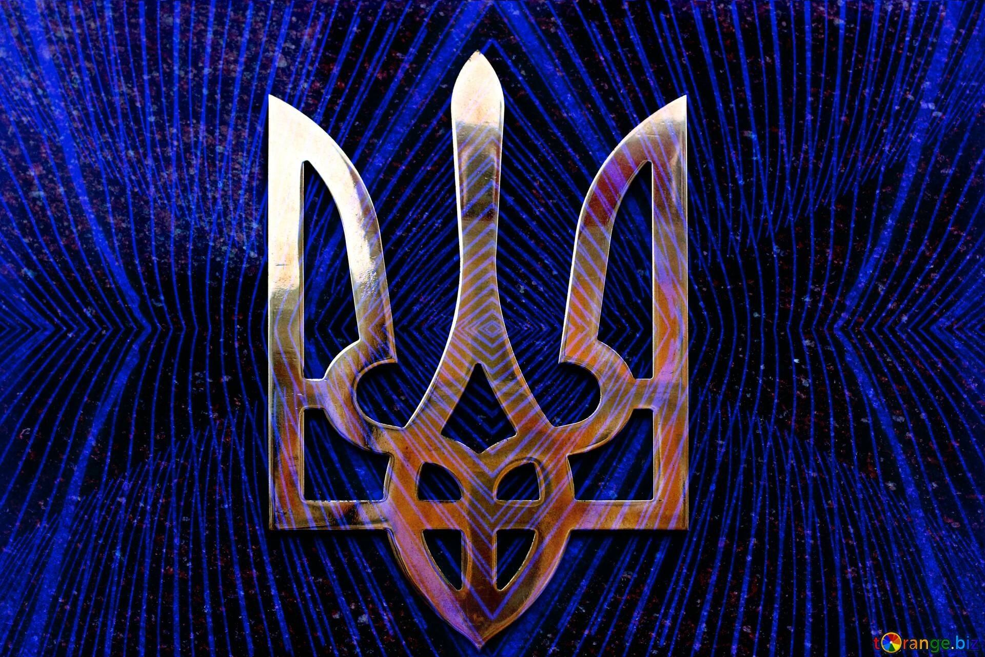 Герб Украины арт