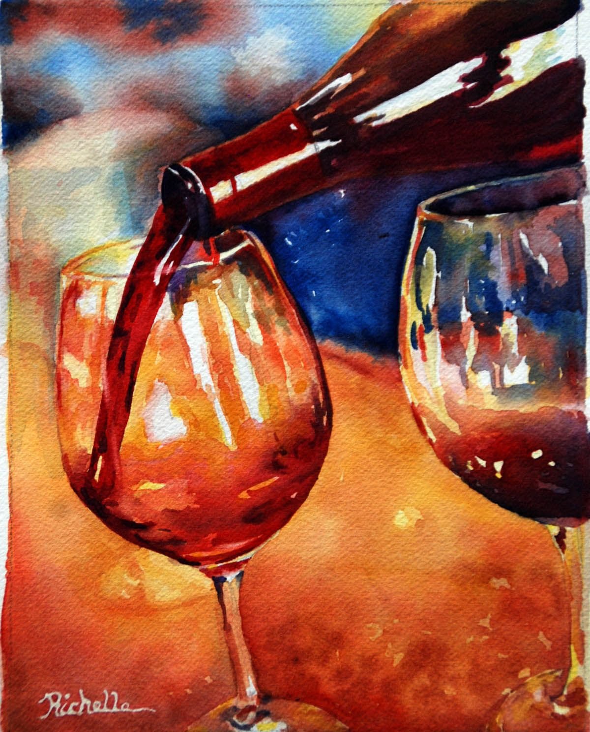 Картины с бокалом вина. Бокал живопись. Вино акварель. Бокалы с вином на холсте гуашью. Живопись бокал с вином.