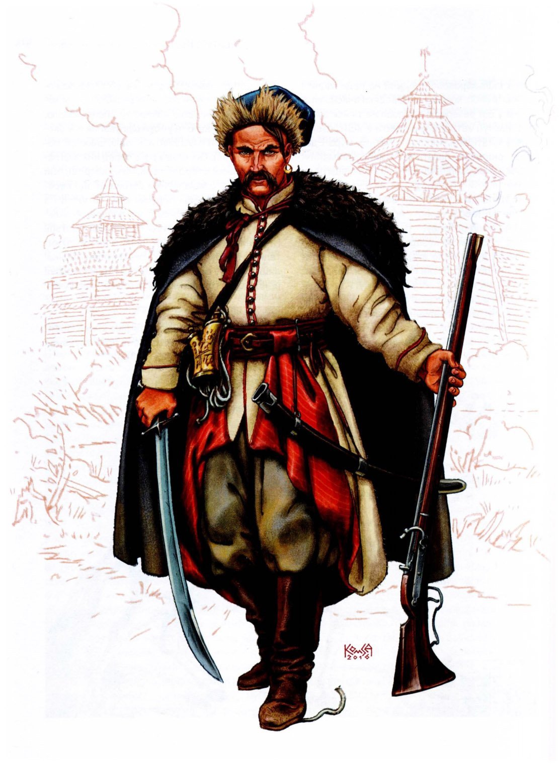 Запорожские казаки 17 века