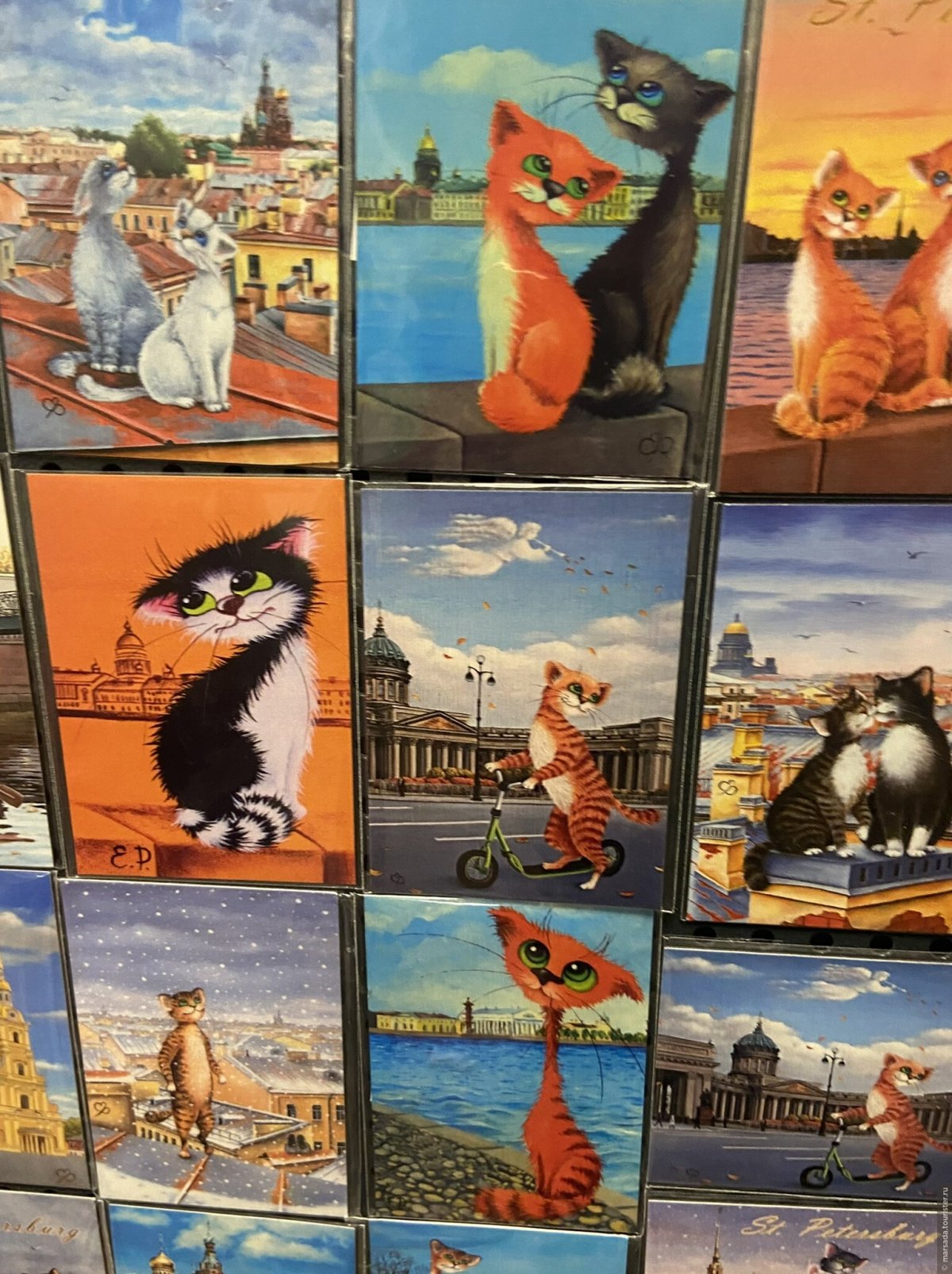 Владимир Румянцев питерские коты и ангелы