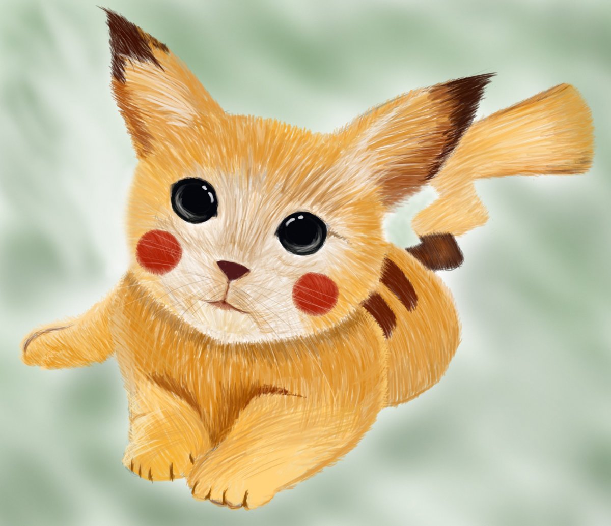 Котенок Пикачу