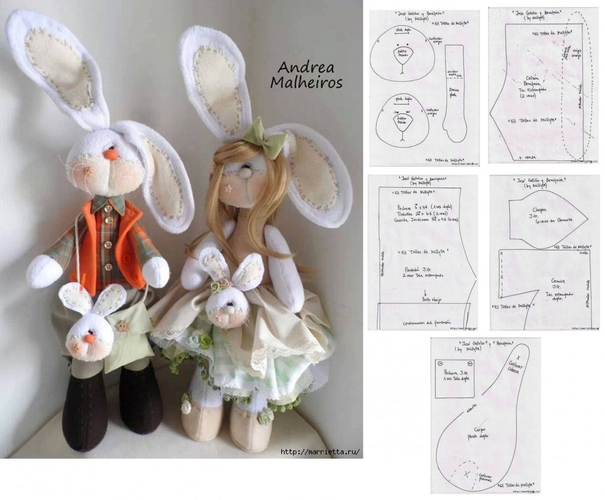 Сшить кролика