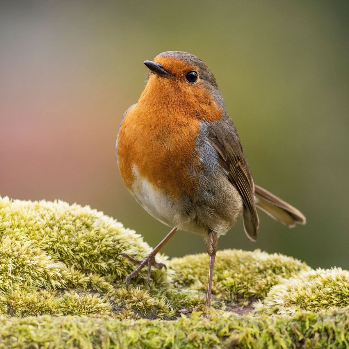 Птица подмосковья с оранжевой грудкой