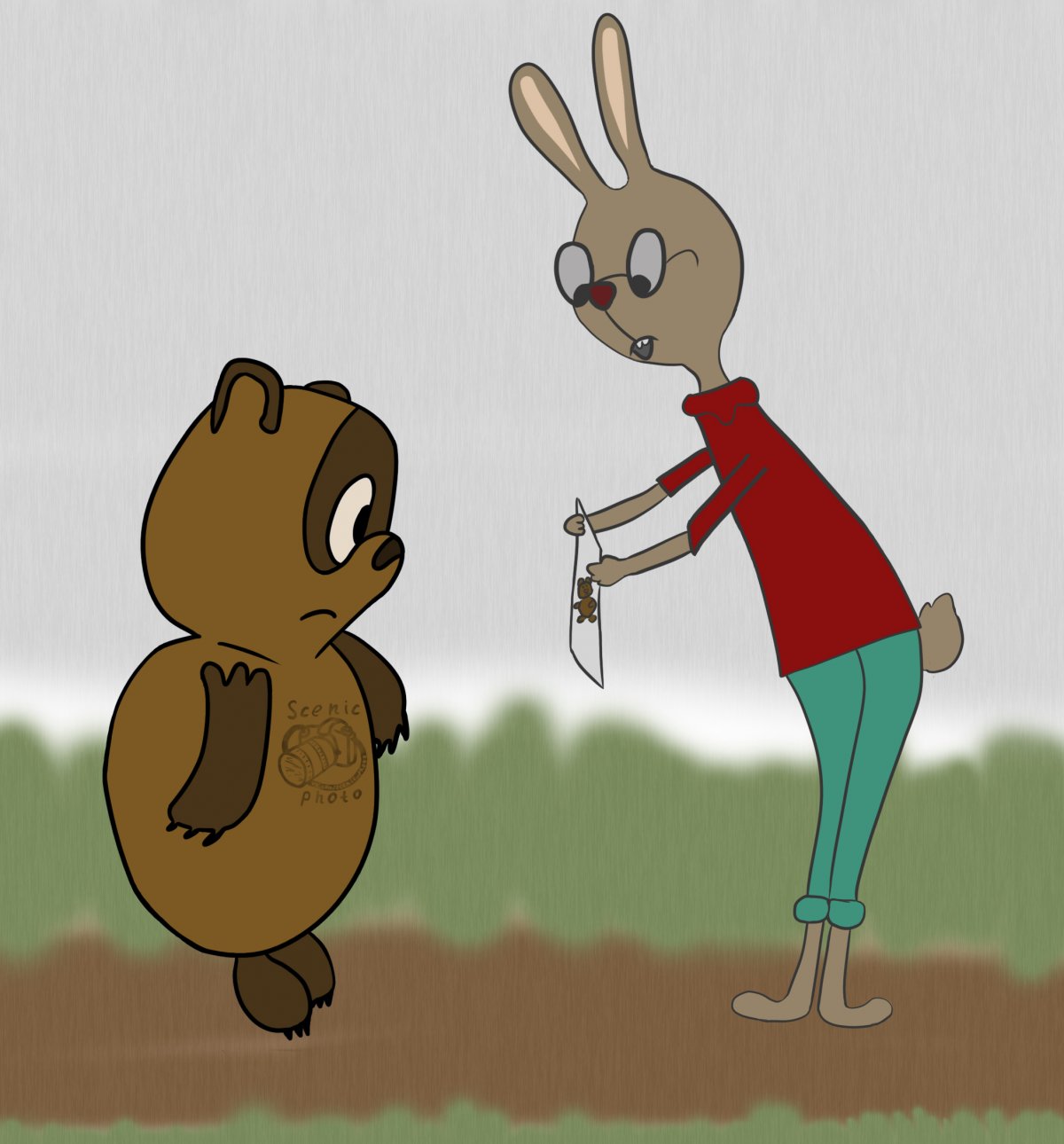 Стрекоза из Винни пуха